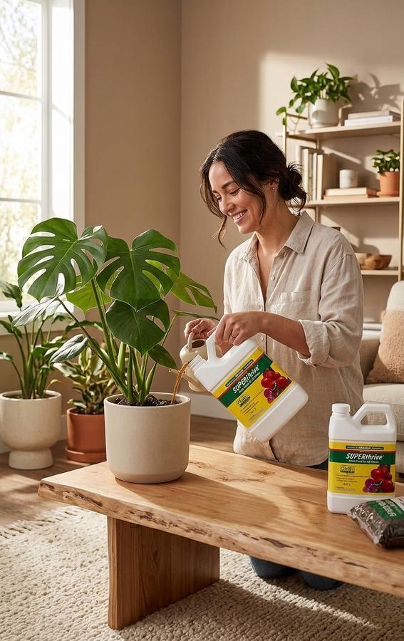 SUPERthrive Organic Plant Food for vegetable garden